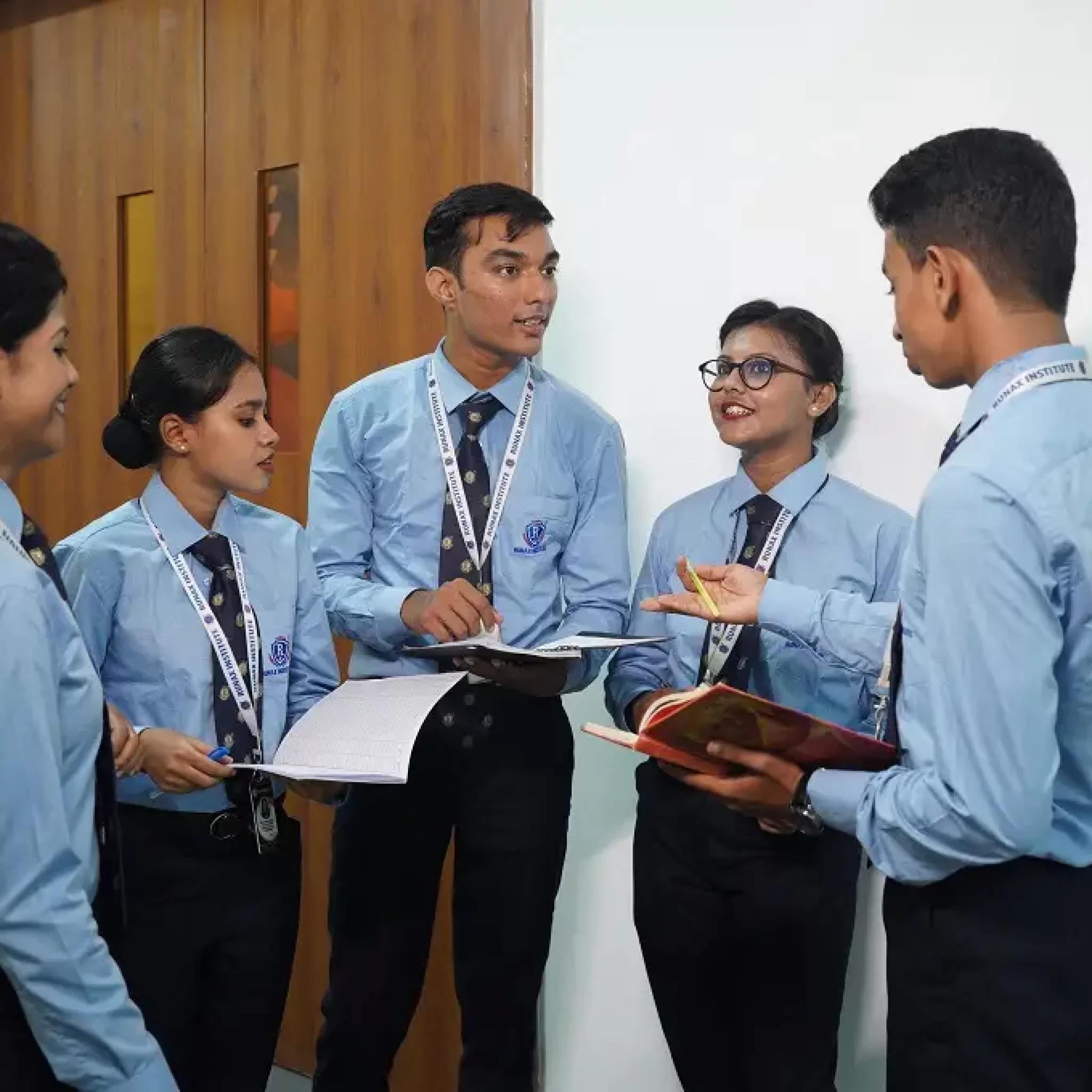 Student Enjoying the studies